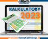 Kalkulatory dla kadr i płac na 2023 rok