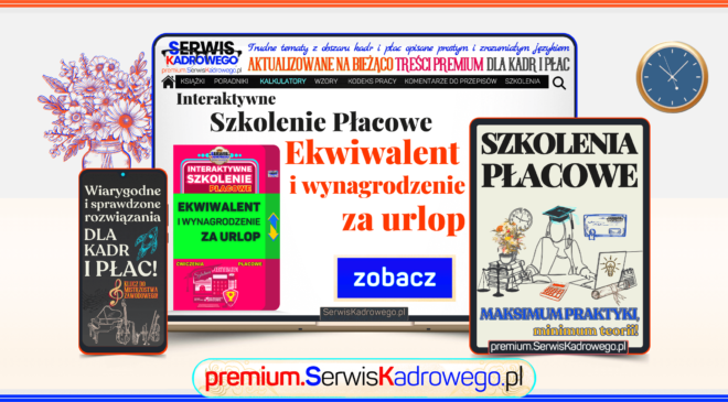 Szkolenie płacowe "Ekwiwalent i wynagrodzenie za urlop wypoczynkowy"