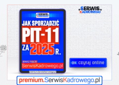 Jak sporządzić PIT-11 za 2025 r.